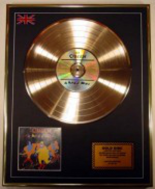 QUEEN/LIMITED EDITION/CD GOLD DISC/ALBUM 'A KIND OF MAGIC'