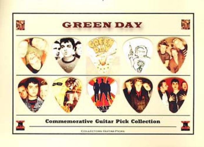 GREEN DAY GUITAR PICK COLLECTION
