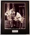 AUDREY HEPBURN & GREGORY PECK, FRAMED