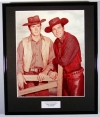 RAWHIDE, FRAMED