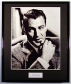 GARY COOPER, FRAMED