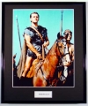 KIRK DOUGLAS, FRAMED