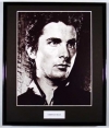 CHRISTIAN BALE, PHOTO, FRAMED