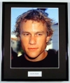 HEATH LEDGER, PHOTO, FRAMED