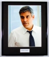 GEORGE CLOONEY, PHOTO, FRAMED