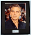 GEORGE CLOONEY, PHOTO, FRAMED