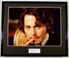 JOHNNY DEPP, PHOTO, FRAMED