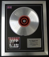 U2, CD PLATINUM DISC, RECORD, SIGNED, COA