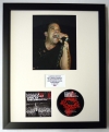ROBBIE WILLIAMS, PHOTO & CD DISPLAY LTD. EDITION OF THE ALBUM LIVE AT KNEBWORTH