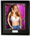 MARIAH CAREY, FRAMED PHOTO (5)