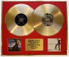 JUSTIN TIMBERLAKE, DOUBLE CD GOLD DISC DISPLAY, LTD. EDITION, COA, JUSTIFIED & FUTURE SEX, LOVE SOUNDS