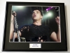ROBBIE WILLIAMS, FRAMED PHOTO
