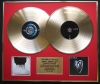 FOO FIGHTERS/DOUBLE CD GOLD DISC DISPLAY/LTD. EDITION/COA/THERE IS NOTHING LEFT TO LOSE & ONE BY ONE