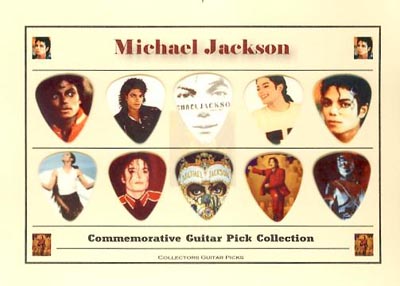MICHAEL JACKSON/COMMEMORATIVE GUITAR PICK COLLECTION