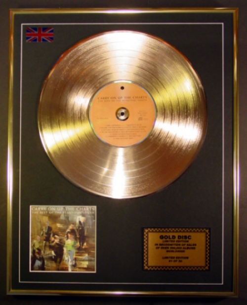 beautiful south ltd edition cd gold disc record carry on up the charts carry on up the charts