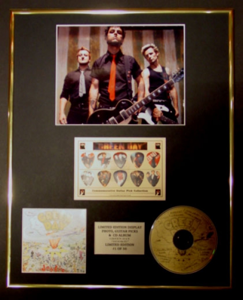 GREEN DAY/GUITAR PICKS/PHOTO/CD/LTD. EDITION/DOOKIE