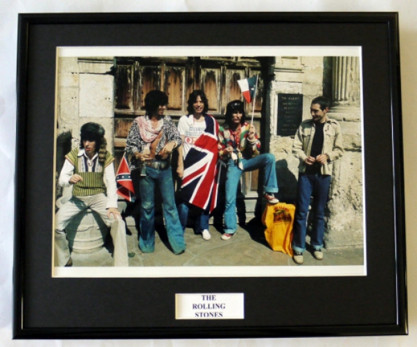 THE ROLLING STONES/FRAMED PHOTO (2)
