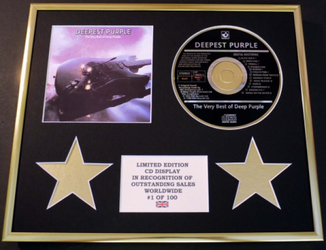 Deep Purple Cd Display Limited Edition Deepest Purple The Very Best Of Deep Purple Deep Purple Cd Display Limited Edition Deepest Purple The Very Best Of Deep Purple