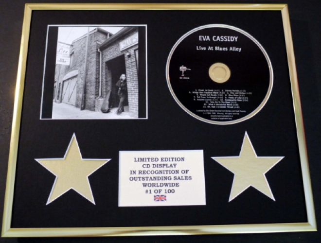 EVA CASSIDY/CD DISPLAY/LIMITED EDITION/LIVE AT BLUES ALLEY