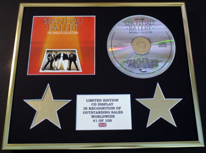 SPANDAU BALLET/CD DISPLAY/LIMITED EDITION/THE SINGLES COLLECTION