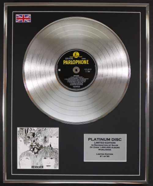 THE BEATLES CD Platinum Disc REVOLVER