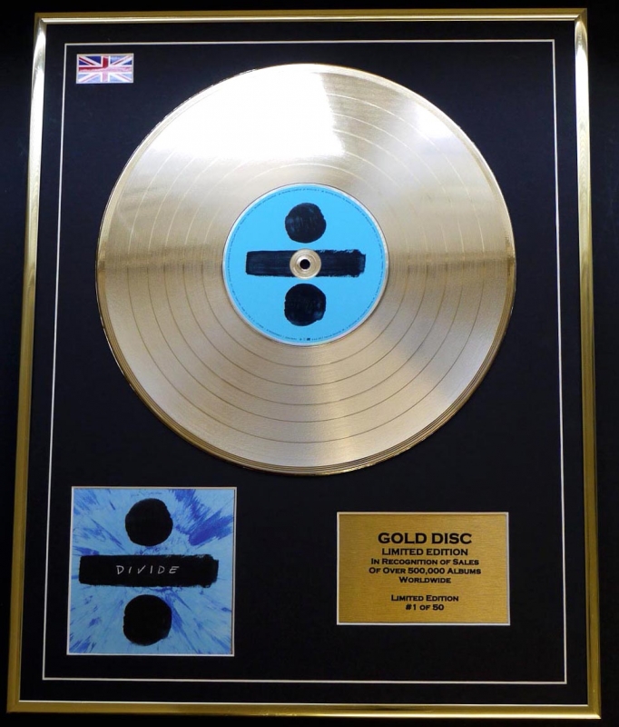 SHEERAN/LTD. EDITION CD GOLD