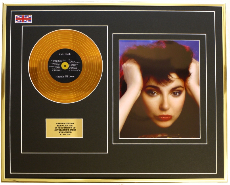 KATE BUSH//CD DISPLAY//LIMITED EDITION//COA//NEVER FOR EVER