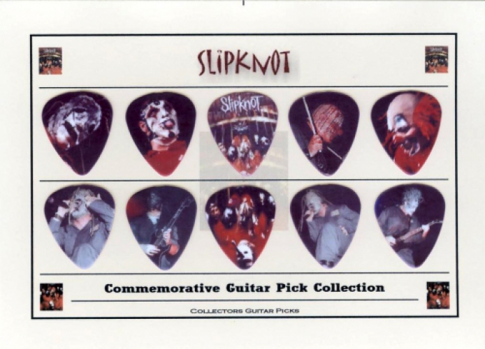 Slipknot Acommemorative Guitar Pick Collection 