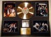 KISS/GIGANTIC CD GOLD DISC & PHOTO DISPLAY/LTD. EDITION/COA/DYNASTY