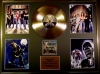 IRON MAIDEN/GIGANTIC CD GOLD DISC & PHOTO DISPLAY/LTD. EDITION/COA/A MATTER OF LIFE AND DEATH