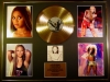 BEYONCE/CD GOLD DISC/RECORD/& PHOTO DISPLAY/LTD. EDITION/COA/I AM