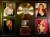 MARIAH CAREY/CD GOLD DISC/RECORD/& PHOTO DISPLAY/LTD. EDITION/COA/#1'S