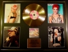 PINK/CD GOLD DISC/RECORD/& PHOTO DISPLAY/LTD. EDITION/COA/MISSUNDAZTOOD