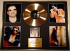 GEORGE MICHAEL/GIGANTIC CD GOLD DISC & PHOTO DISPLAY/LTD. EDITION/COA/OLDER