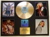 NIRVANA/GIGANTIC CD GOLD DISC & PHOTO DISPLAY/LTD. EDITION/COA/NEVER MIND