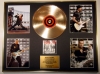 U2/GIGANTIC CD GOLD DISC & PHOTO DISPLAY/LTD. EDITION/COA/HOW TO DISMANTLE AN ATOMIC BOMB