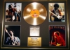 JIMI HENDRIX/GIGANTIC CD GOLD DISC & PHOTO DISPLAY/LTD. EDITION/COA/ARE YOU EXPERIENCED