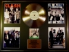 THE CLASH/GIGANTIC CD GOLD DISC & PHOTO DISPLAY/LTD. EDITION/COA/LONDON CALLING