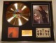 U2/CD GOLD DISC/PHOTO/GUITAR PICKS/COA/MASSIVE ITEM