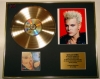 BILLY IDOL/CD GOLD DISC & PHOTO DISPLAY/LTD. EDITION/COA/ALBUM '11 OF THE BEST'