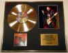 MEATLOAF/CD GOLD DISC & PHOTO DISPLAY/LTD. EDITION/COA/ALBUM 'BAT OUT OF HELL'