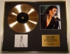 CHRISTINA AGUILERA/CD GOLD DISC & PHOTO DISPLAY/LTD. EDITION/COA/ALBUM 'STRIPPED'