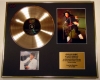 MICHAEL JACKSON/CD GOLD DISC & PHOTO DISPLAY/LTD. EDITION/COA/ALBUM 'THRILLER'