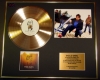 SNOW PATROL/CD GOLD DISC/RECORD/PHOTO DISPLAY/LTD. EDITION/COA/ALBUM 'FINAL STRAW'