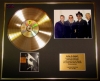 U2/CD GOLD DISC/RECORD/PHOTO DISPLAY/LTD. EDITION/COA/ALBUM 'RATTLE & HUM'