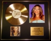 JENNIFER LOPEZ/CD GOLD DISC/RECORD/PHOTO DISPLAY/LTD. EDITION/COA/ALBUM 'J-LO'