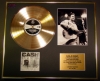 JOHNNY CASH/CD GOLD DISC/RECORD/PHOTO DISPLAY/LTD. EDITION/COA/ALBUM 'UNCHAINED'