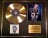 DAVID BOWIE/CD GOLD DISC/RECORD/PHOTO DISPLAY/LTD. EDITION/COA/ALBUM 'BEST OF 1974 - 1979'