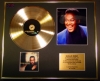 LUTHER VANDROSS/CD GOLD DISC/RECORD/PHOTO DISPLAY/LTD. EDITION/COA/ALBUM 'DANCE WITH MY FATHER'