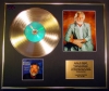 KENNY ROGERS/CD GOLD DISC/RECORD/PHOTO DISPLAY/LTD. EDITION/COA/ALBUM THE VERY BEST OF KENNY ROGERS